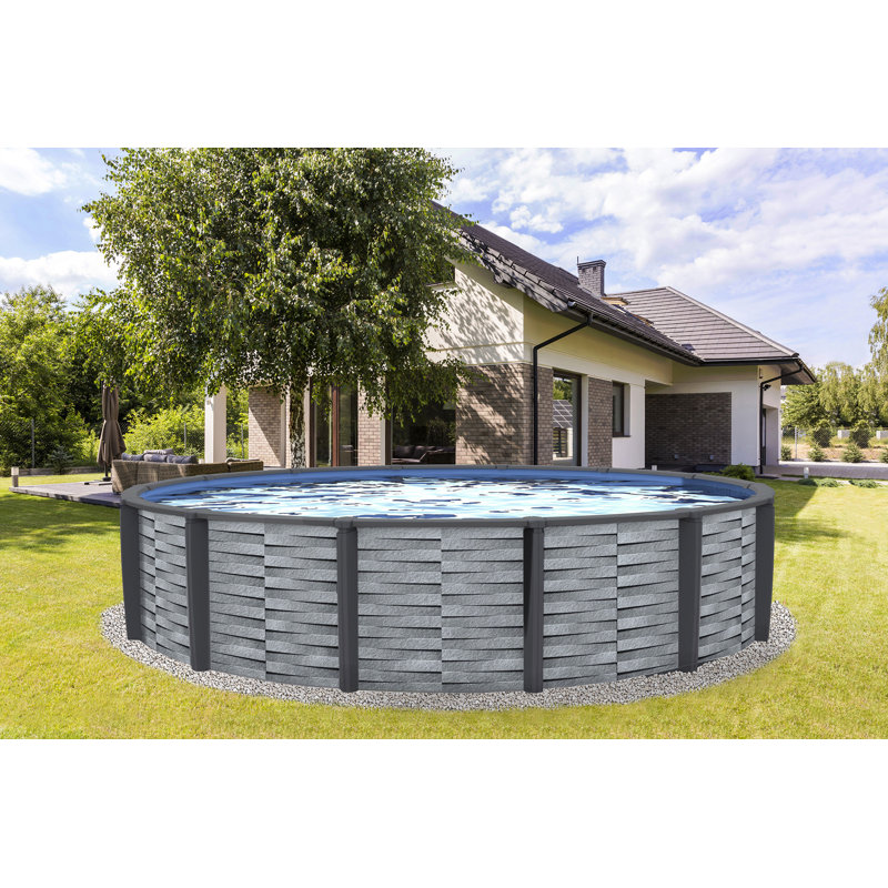Ensemble de piscine ronde en résine Affinity, L 30 po x H 52 po