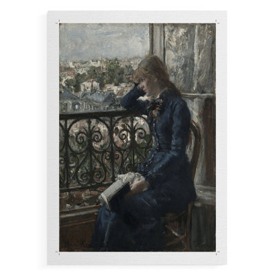 Impression de portrait rétro Lxxiv - reproduction de toile seulement - non encadrée