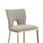 Upholstered Counter Stool with Metal Frame
