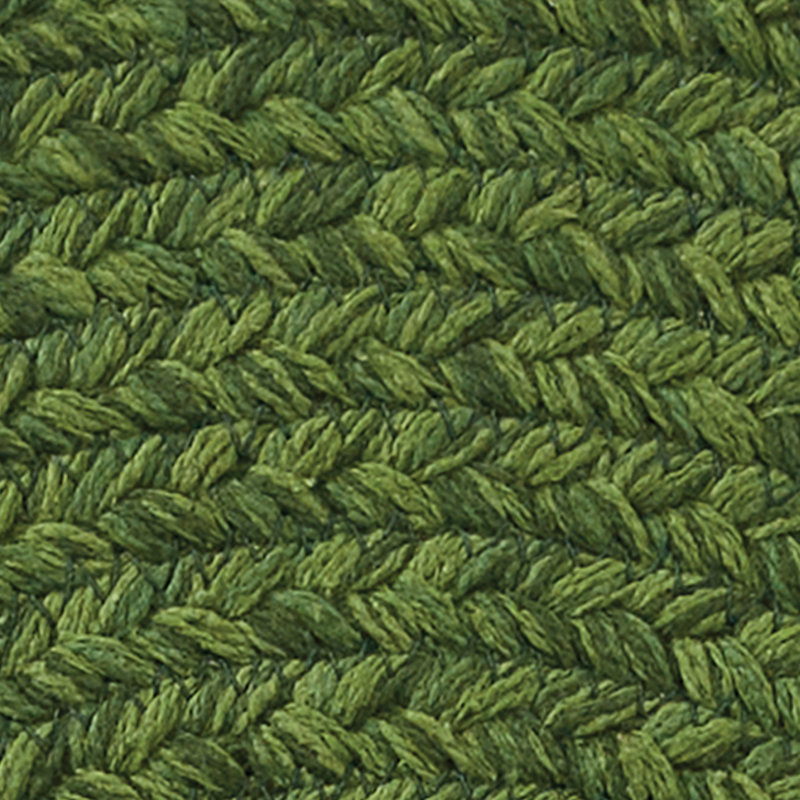 Linge de table Cilka, Tapis de couloir 36 po, Basilic, Géométrique