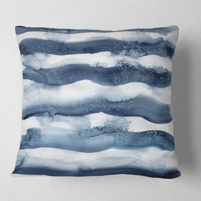 Housse et insert de coussin carré Classic Waves