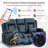 Faux Leather Power Reclining Home Theater Seating with Cup Holder-769575266