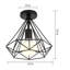 Alissah Flush Mount-1030620694