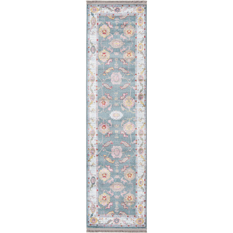 Ikat Indoor Rug, Runner 2'2" x 8'