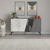Fiona 150Cm Wide Sideboard Console with Storage and Modern Design