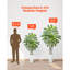 Arbre artificiel artificiel Dracaena avec plante blanche-948328351