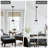 Levona 1-Light Medium 5.1" Cylinder Hammered Glass Kitchen Island Pendant, Adjustable Height (Set of 2)-2029886324