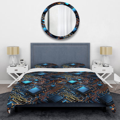 Ensemble de housse de couette Futuristic