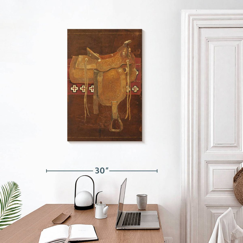 Western Saddle II, 30" H x 20" W