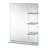 Prochniak Wall Mirror with Shelves