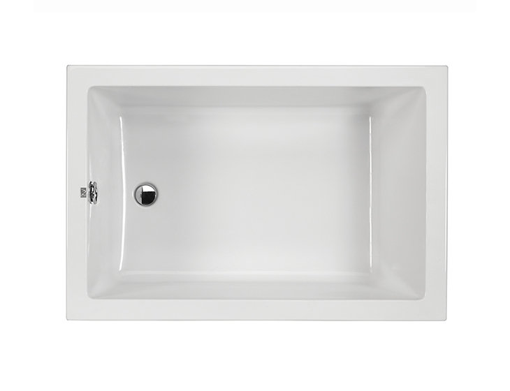 Andrea® 25 48" Air Bathtub - Matte, Drop in