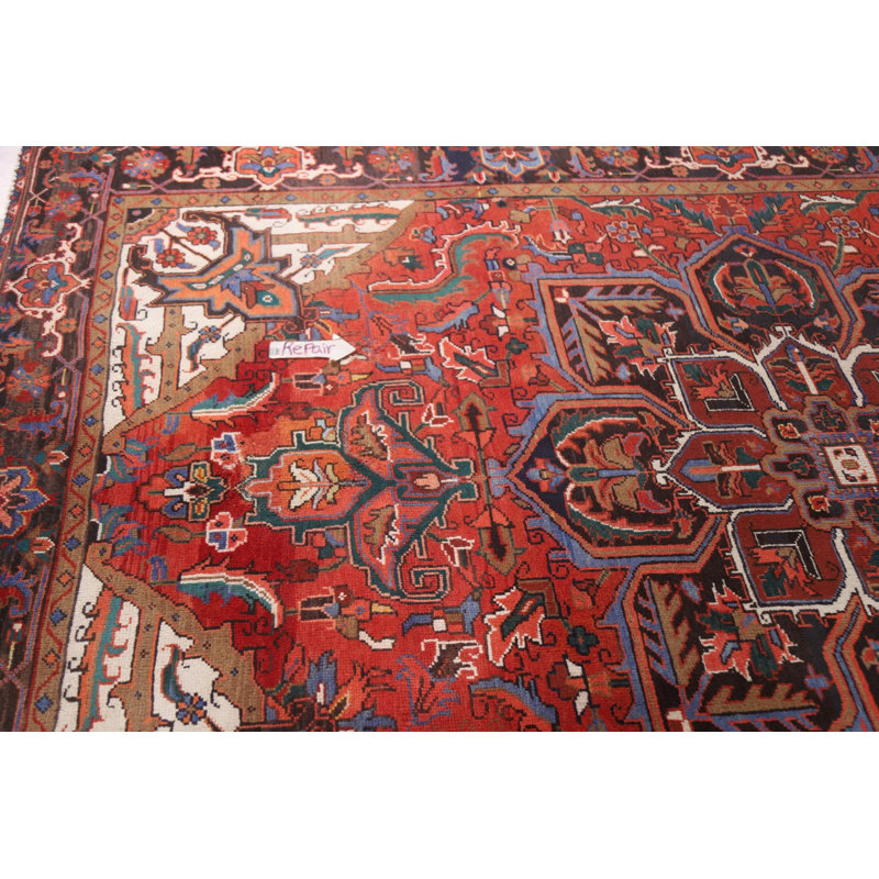 Handmade Red   Area Rug 7x10