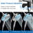 2-in-1 High-Pressure Shower System: 7.2" Rainfall Head & Handheld with Hose, 2.5 GPM-106239864