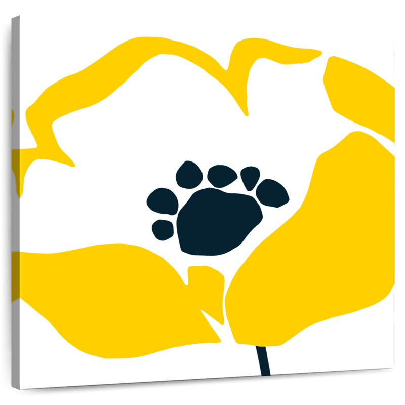 Harnek Pop Art Floral VI, H 20 po x l 20 po
