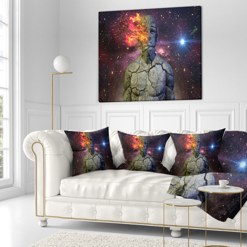 Geometric Throw Pillow