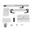 Pied de table rotatif 360 °