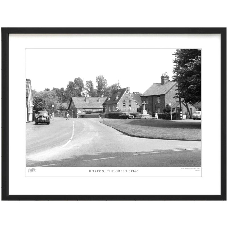 Horton, The Green C1960 - Single Picture Frame Print, 60cm H X 80cm W x 2cm D