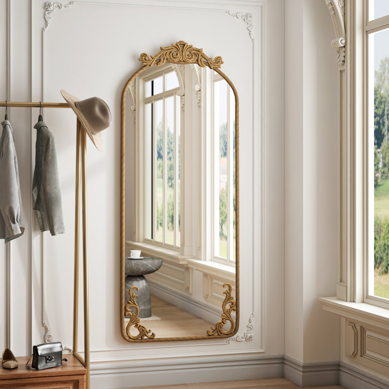Miroir mural 58 po x 24 po, Bronze