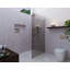 Ursa 36 in. x 78 in. Fully Frameless Gray Tinted Single Fixed Shower Panel-705677002
