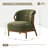Deanda No Assembly Upholstered Solid Wood Armchair-114248039