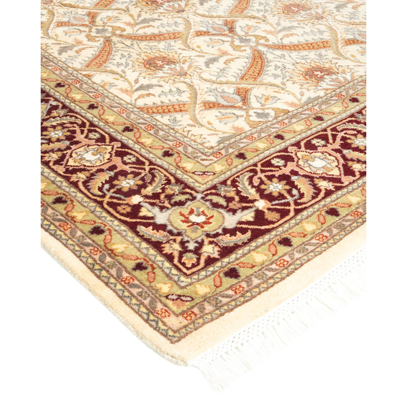 Classic One-of-a-Kind 6' 2" X 8' 10" Hand Knotted Area Rug