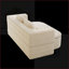Canapés convertibles, canapé-lit de sol convertible de 75 po | Lit-salon pliable 2 en 1 pour salon et chambre à coucher Studio | Velours côtelé | Beige-123887233