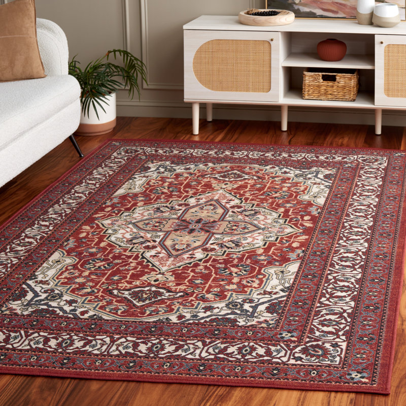 Journey Performance Machine Washable Oriental Rug, Rectangle 5'5" x 7'7"