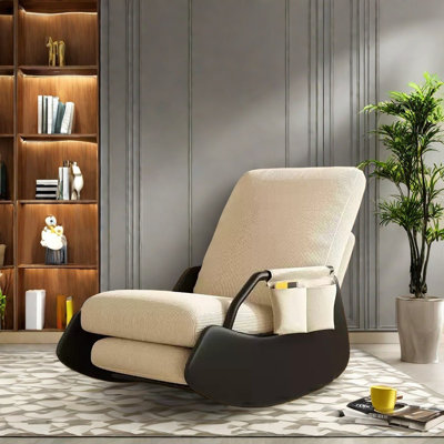 Chaise berçante confortable et durable