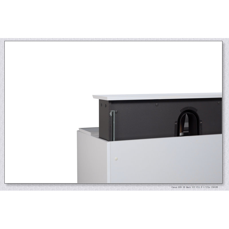 Meuble-lavabo mural 36 po, Blanc lustré