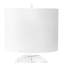 Lampe de table blanche 20 po Bonner