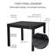 Aiden Powder Coated Steel Dining Table