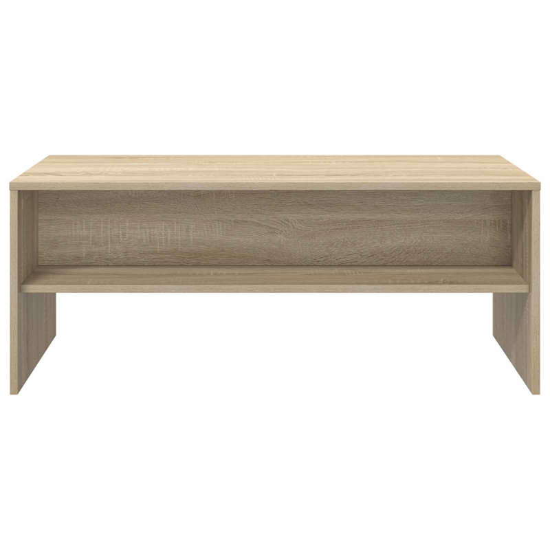 Coffee Table with Storage, Sonoma Oak