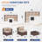 7 Piece Rattan Sectional Seating Group With Cushions-1144586468