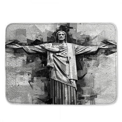 Tapis de bain Christ le Rédempteur