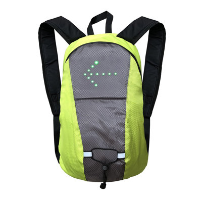 Night Light 15L Safe Cycling LED Wireless Remote Control Turn Signal Lamp Backpack Bag