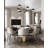 Maccarone Modern 6 Light Black Iron Shade Chandelier