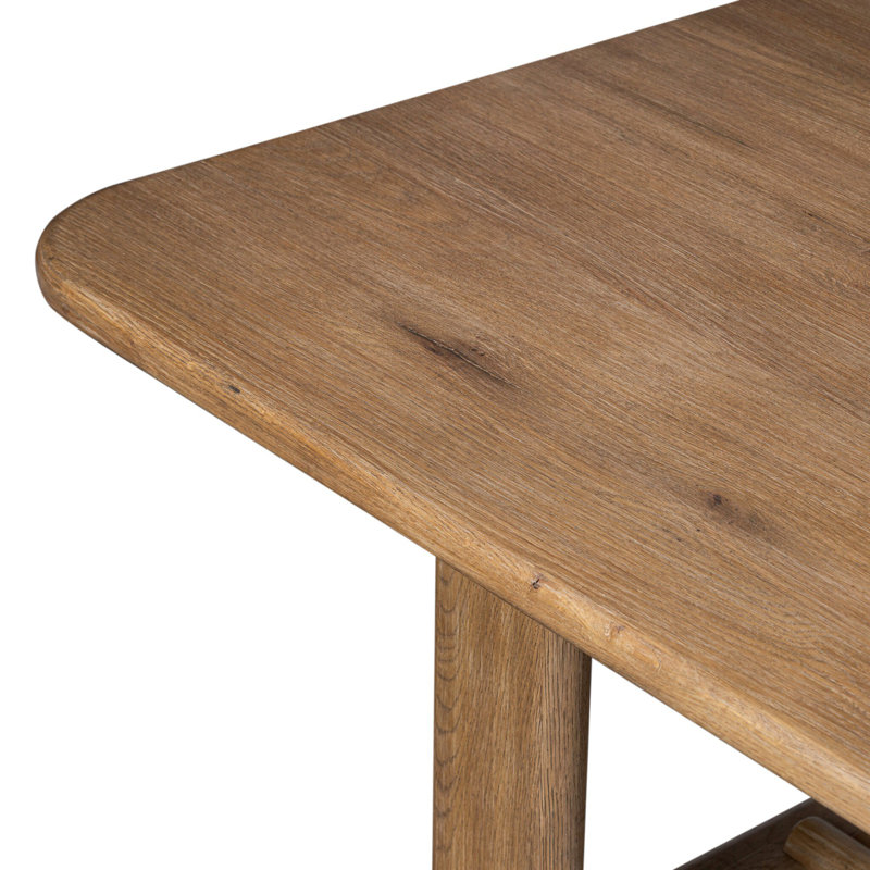 Bramwell Dining Table 118"-Weathered Oak