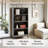 Cabral 58" Bookcase - 5-Tier Storage Shelf, 30" Wide Cabinet-272154053