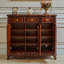 Banc de rangement en bois manufacturé brun