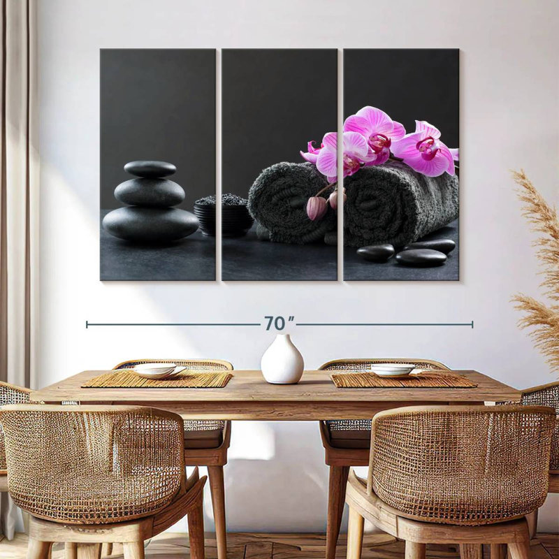 Kerrick Black Stone Massage Spa, 28" H x 45" W