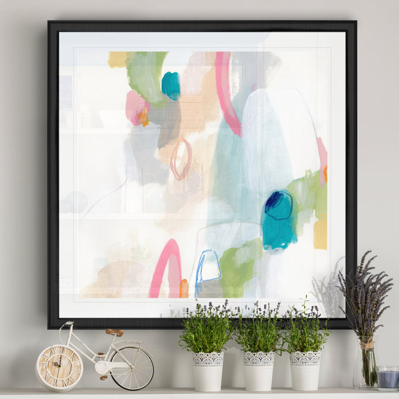 Peinture sur toile, H 10 po x l 10 po, Toile tendue, Sans cadre