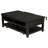 Sutter Distressed Java 2-Drawer Rectangular Coffee Table
