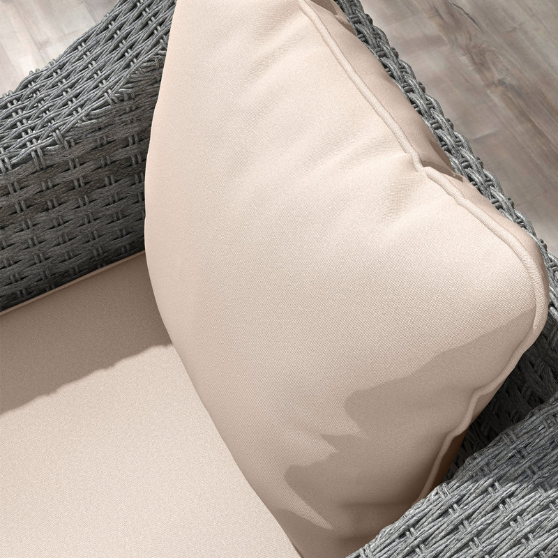 Outdoor Dining Chair Cushion, Beige