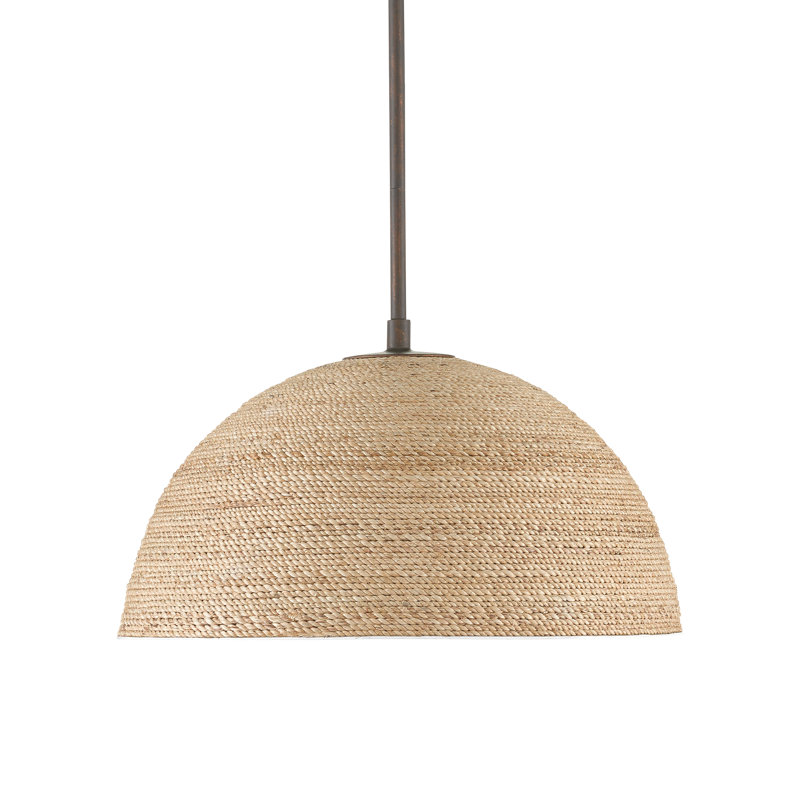 1 - Light Natural, Sugar White, Bronze Gold Shaded Pendant