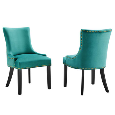 Marquis Performance Velvet Dining Chairs by Modway