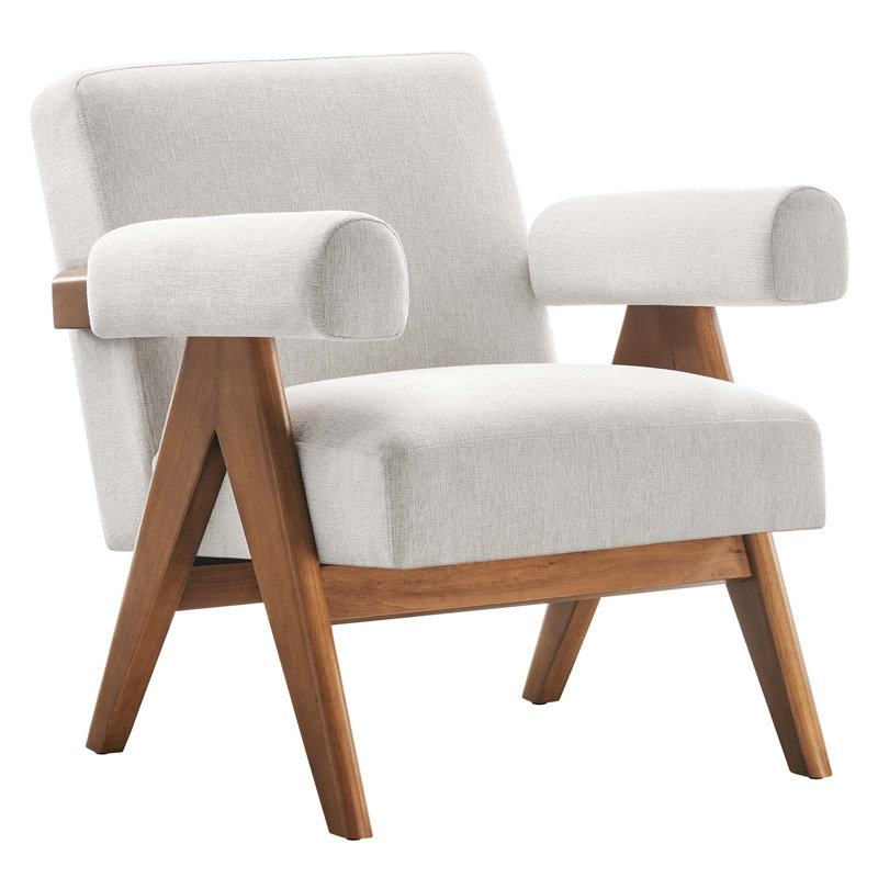 Modway Lyra 27.5'' Wide Armchair, White