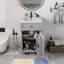 Meuble-lavabo simple 20 po avec comptoir en céramique-398738123