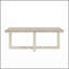 Table basse Luno, gris vieilli et beige-130020409