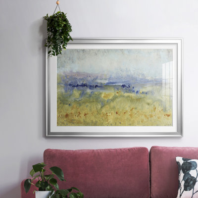 Open Terrain I, reproduction d'art encadrée