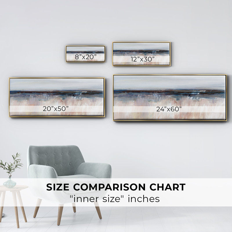 Tide at Dawn- Framed Canvas